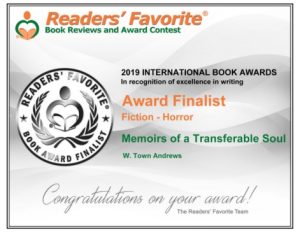 Readers' Favorite Award — Horror Fiction, Finalist