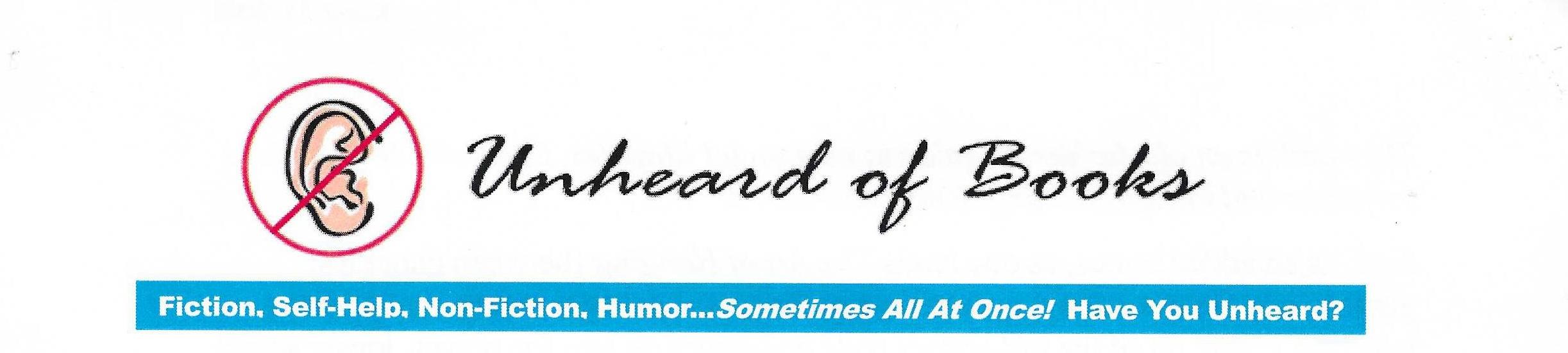 Unheard of Books Logo letter header