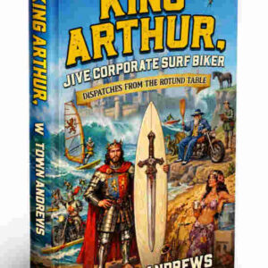 KING ARTHUR, JIVE CORPORATE SURF BIKER <br>BY W. TOWN ANDREWS